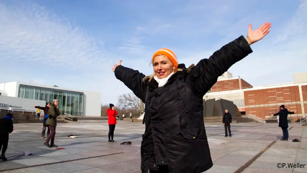 Suzy Forel, Performance am Kulturforum Berlin